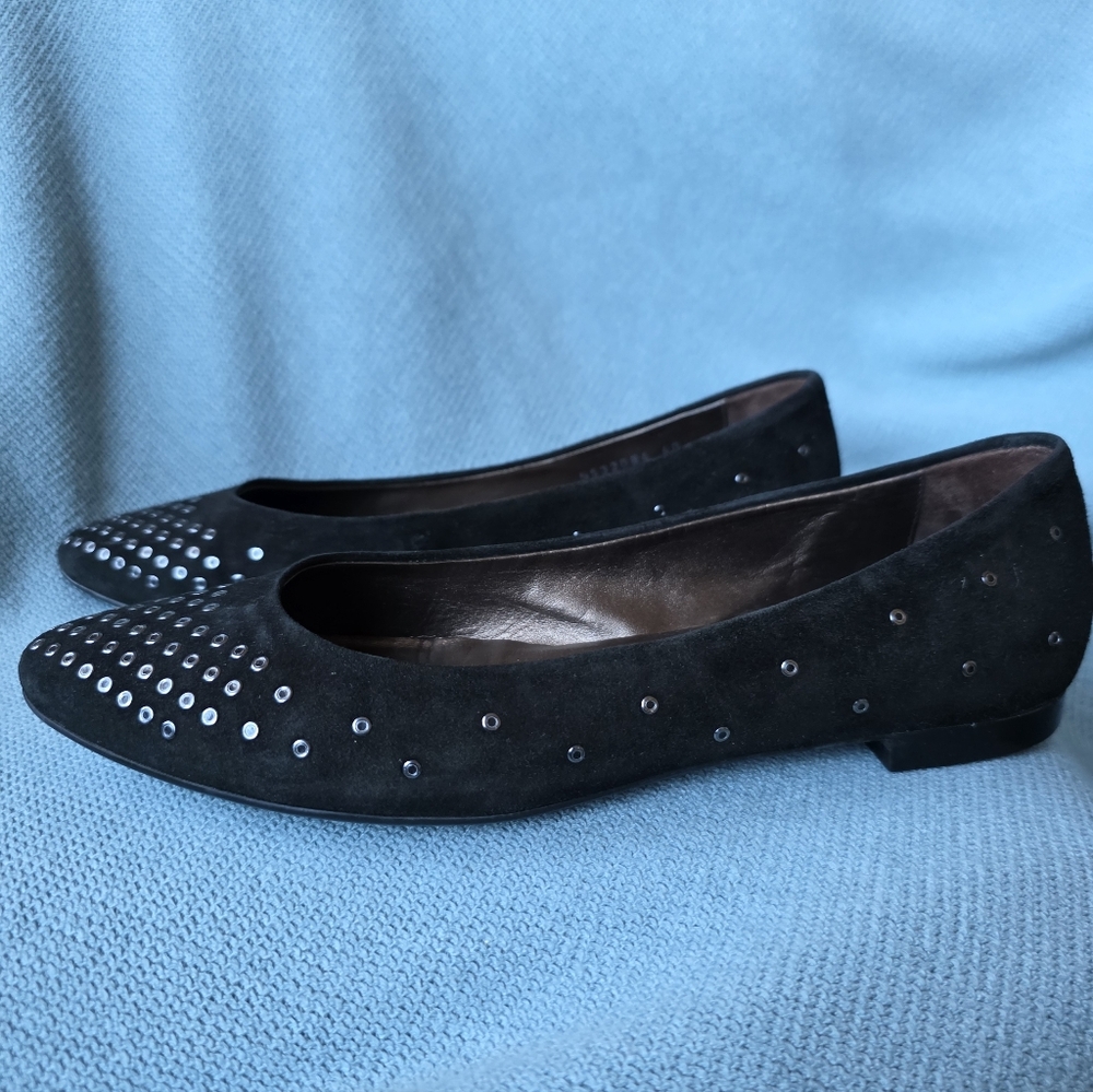 AGL Black flats. EU Sz 40